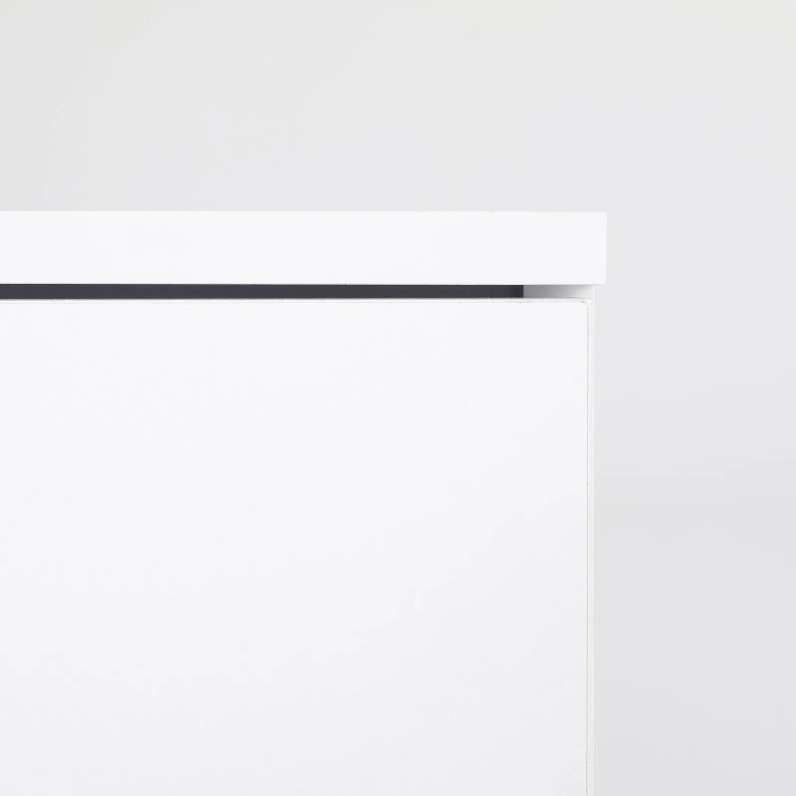 2X Bedside Tables Storage Cabinet Nightstand 1 Drawer 1 Shelf ELLA WHITE