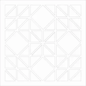 Barn Quilt Winter Star- Wholesale
