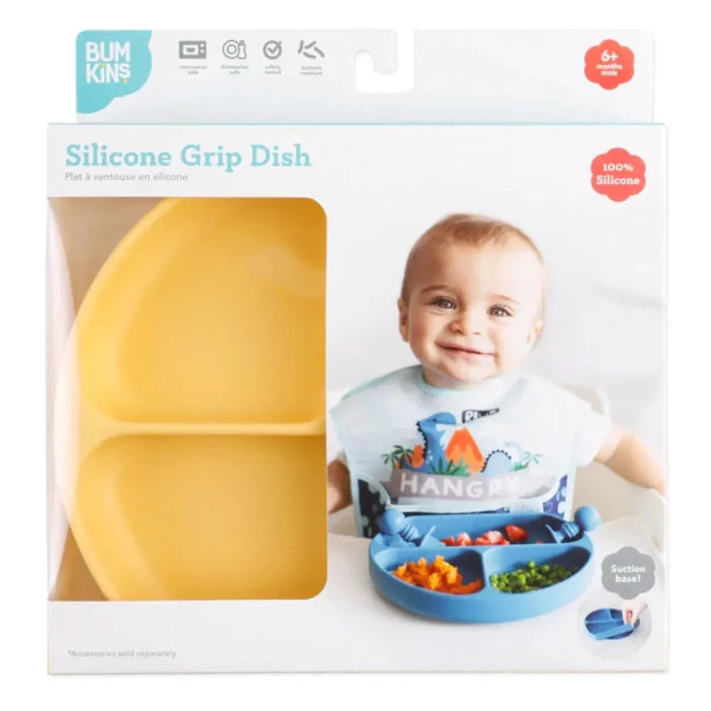 Bumkins Silicone Grip Dish