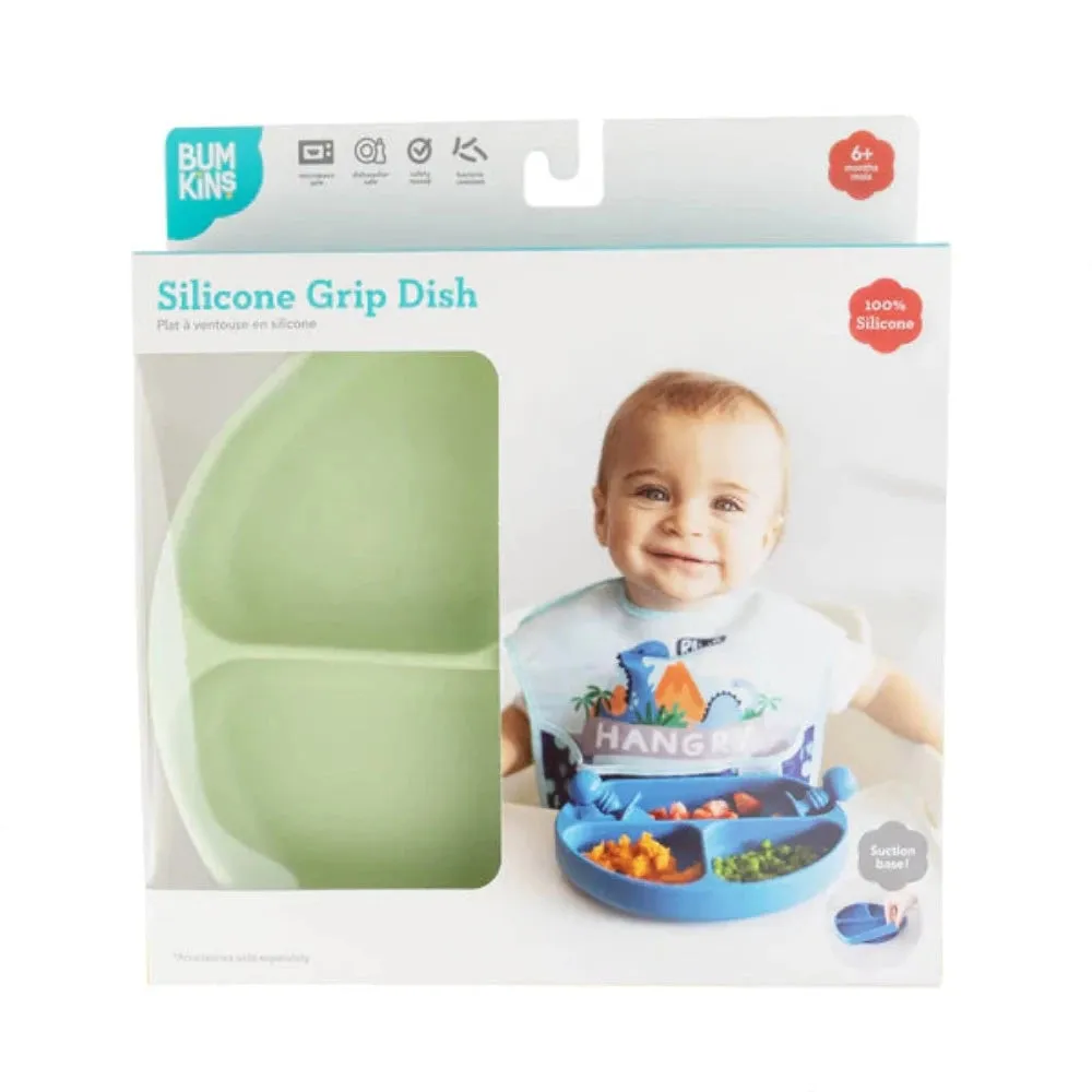Bumkins Silicone Grip Dish
