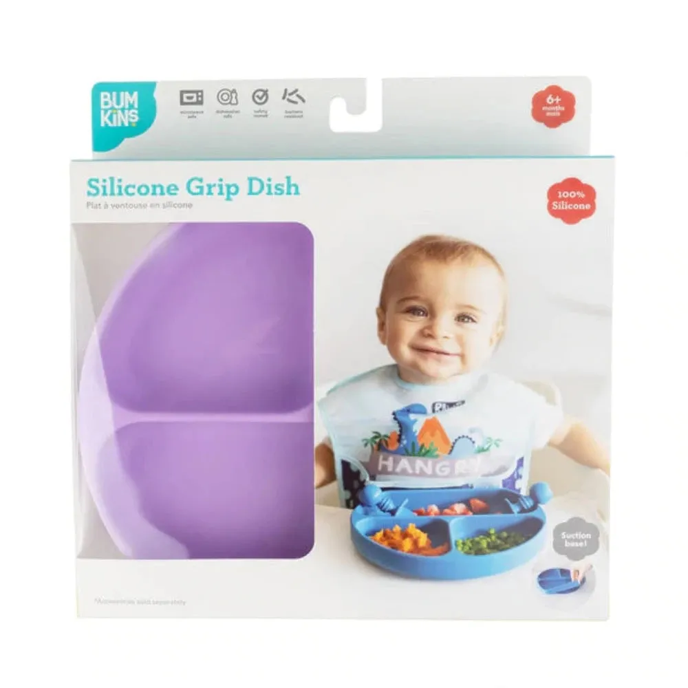 Bumkins Silicone Grip Dish