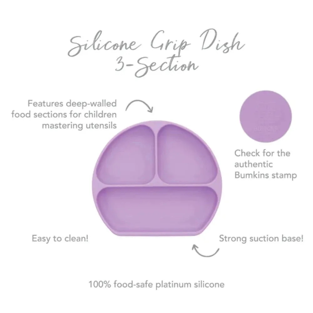 Bumkins Silicone Grip Dish