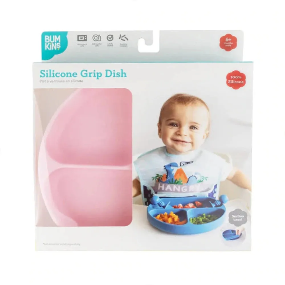 Bumkins Silicone Grip Dish