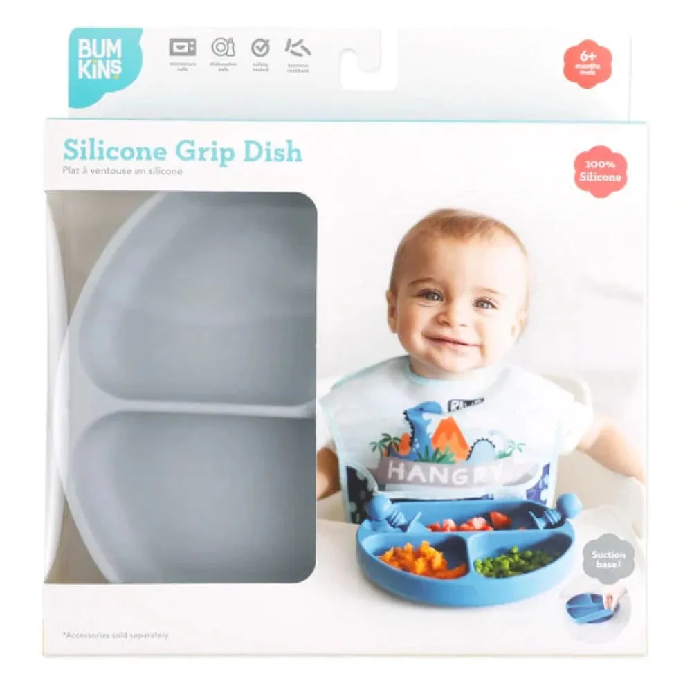 Bumkins Silicone Grip Dish