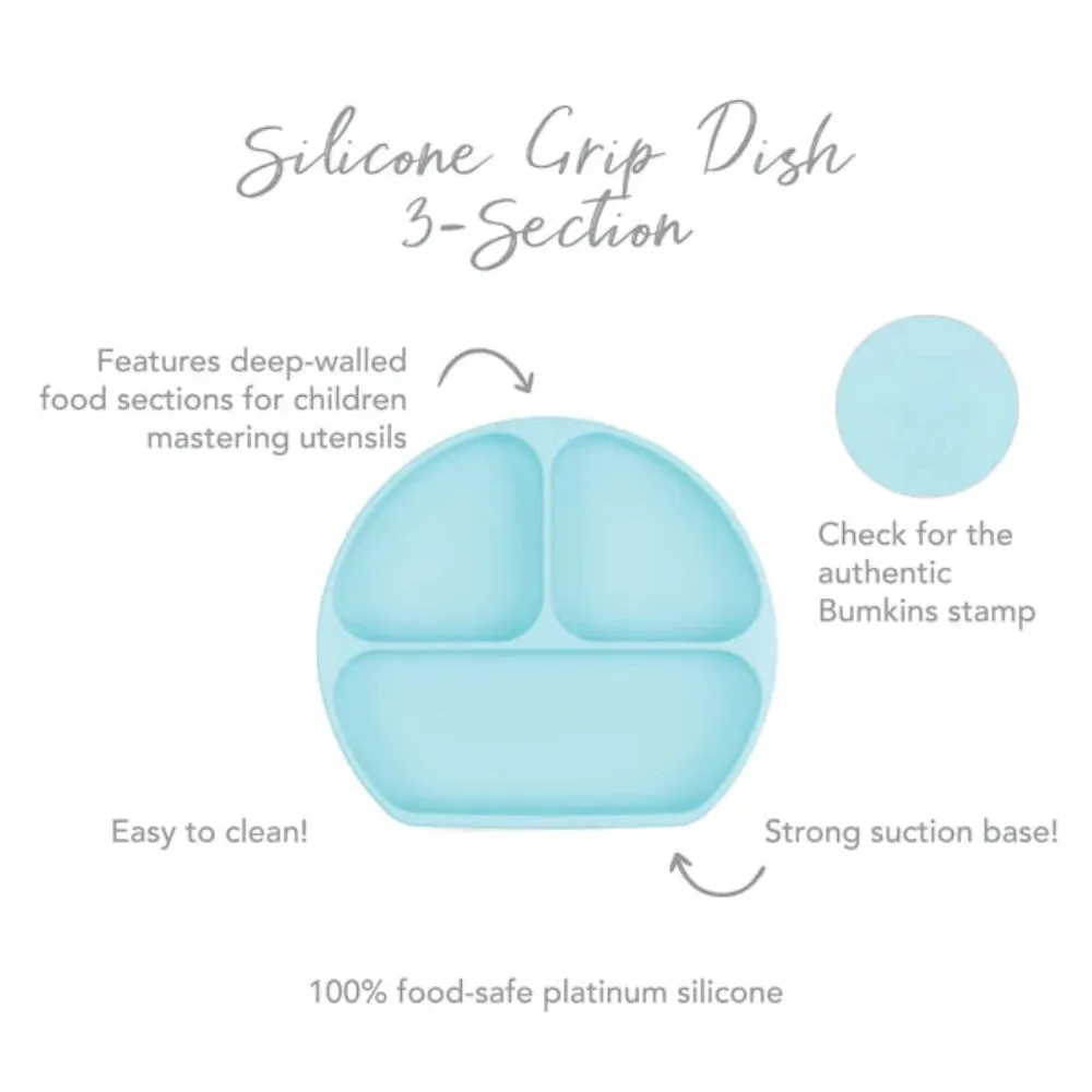 Bumkins Silicone Grip Dish
