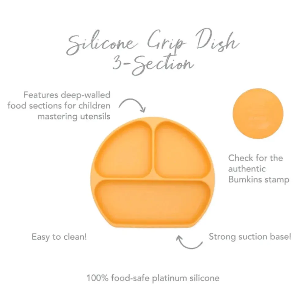 Bumkins Silicone Grip Dish