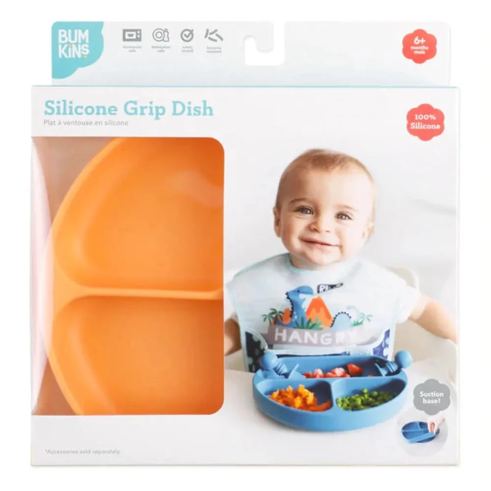 Bumkins Silicone Grip Dish