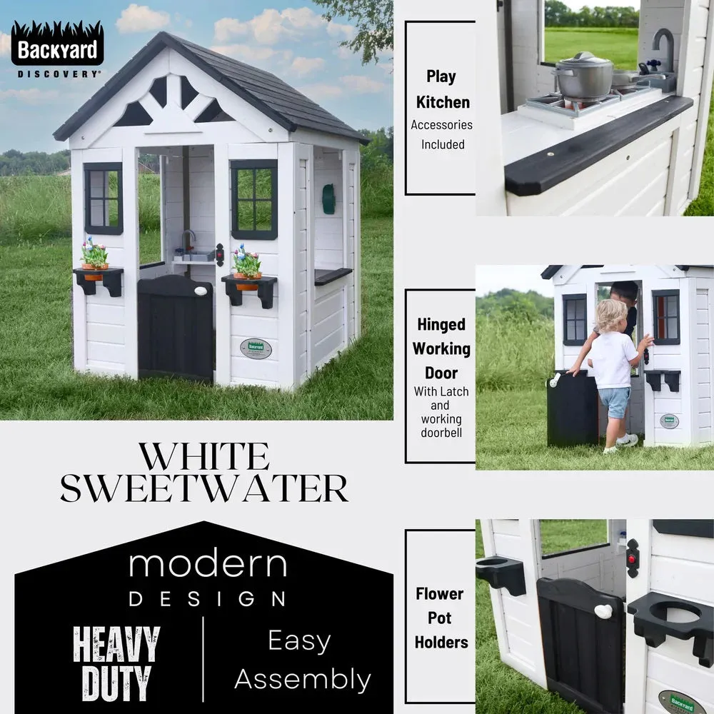 BYD Sweetwater Playhouse White/antraciet