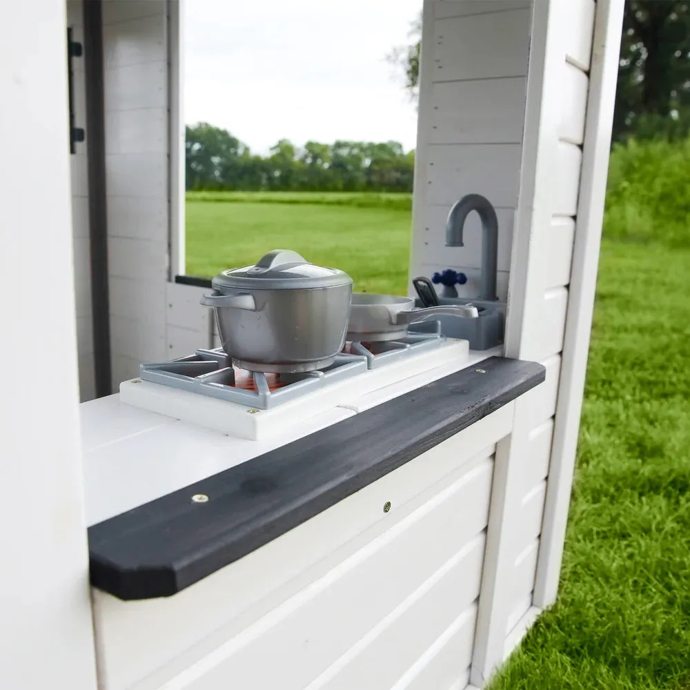 BYD Sweetwater Playhouse White/antraciet