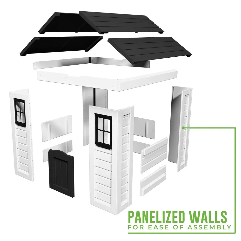 BYD Sweetwater Playhouse White/antraciet