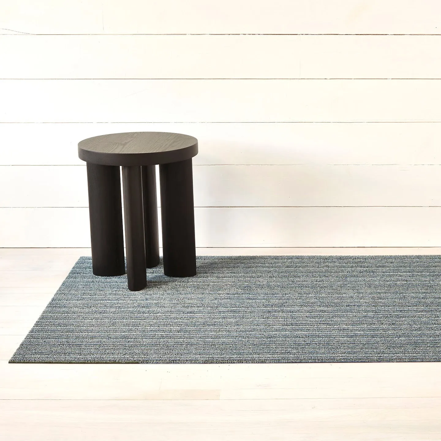 Chilewich Shag Rugs /  Skinny Stripe Forest