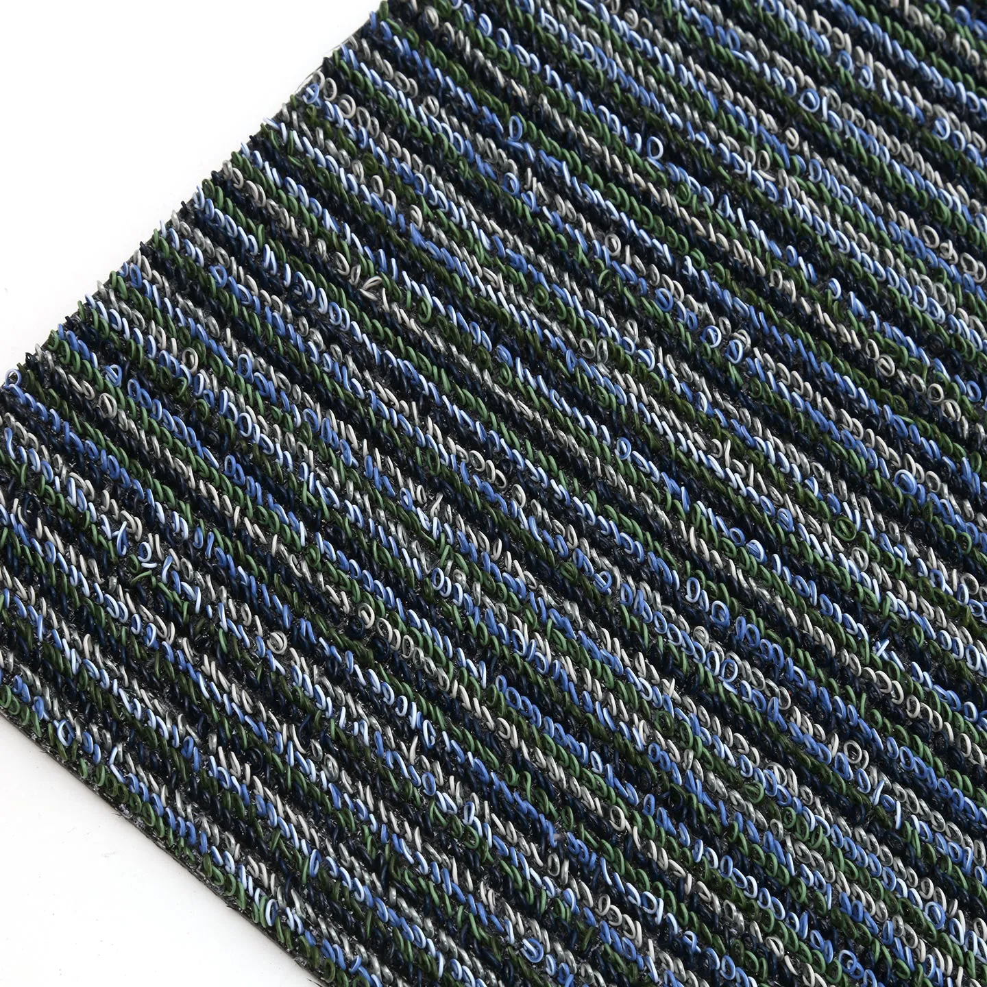 Chilewich Shag Rugs /  Skinny Stripe Forest
