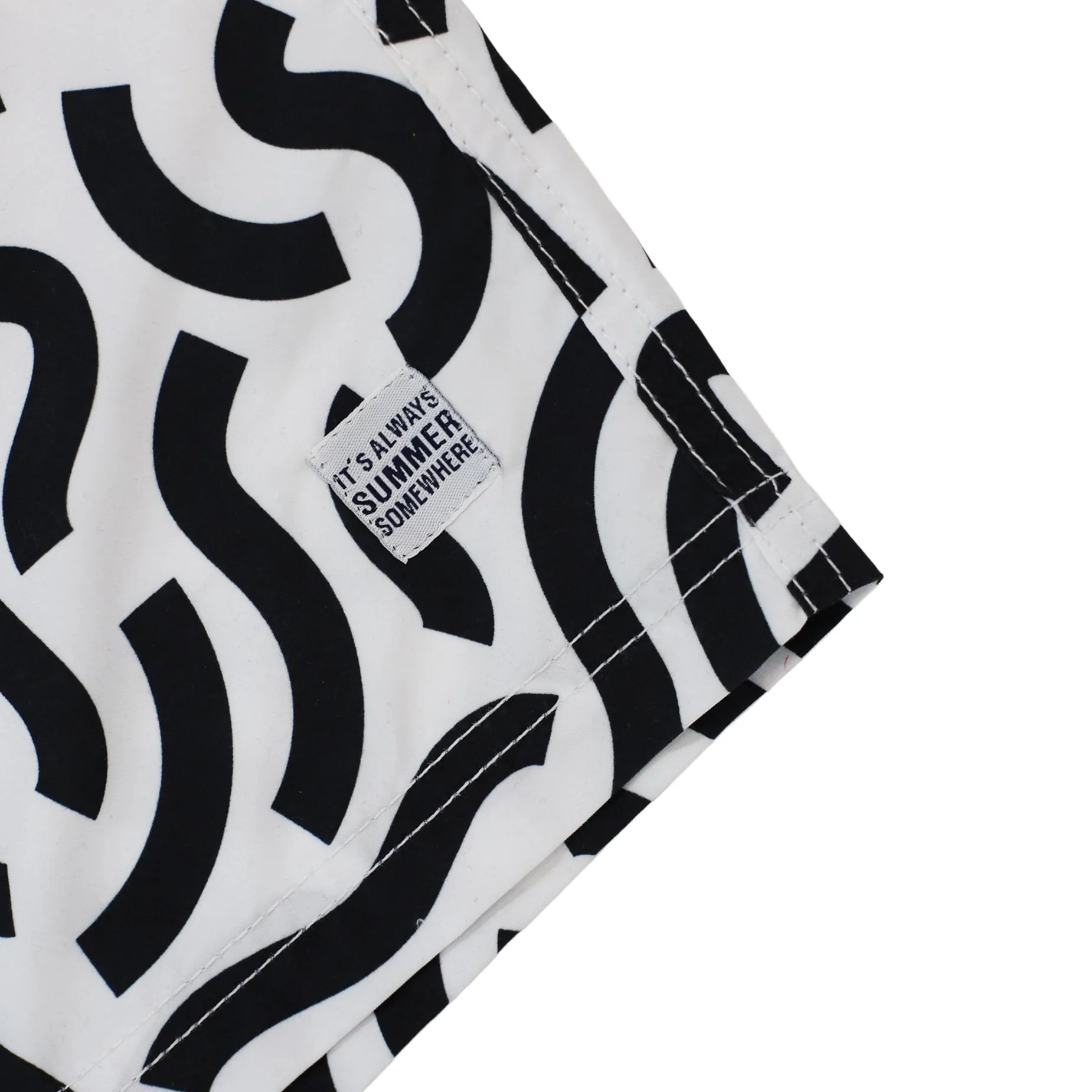 Curved Swim Short