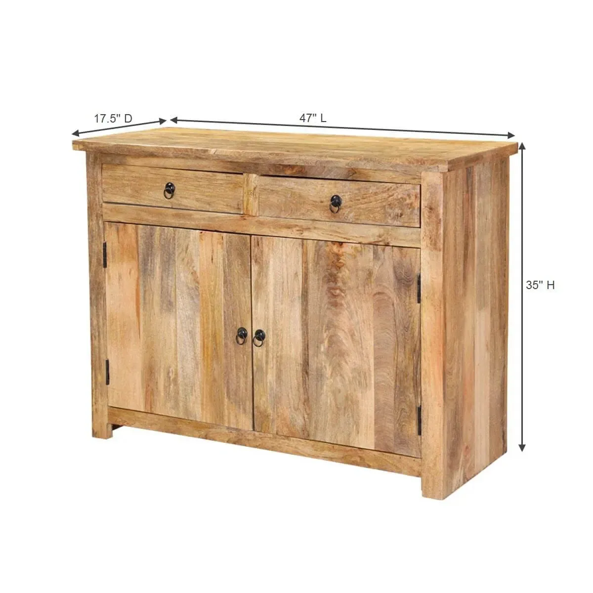 Dexter Solid Wood Cabinet