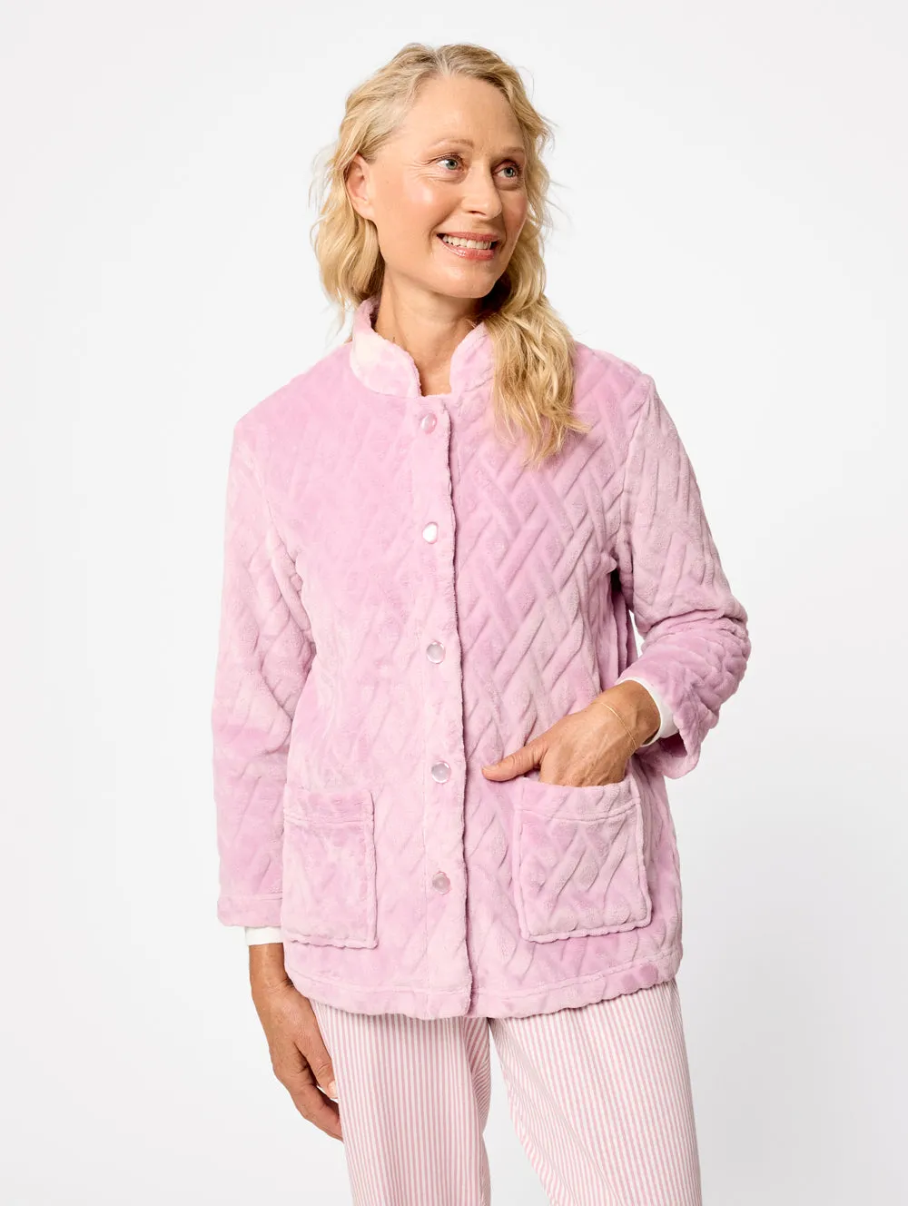 Diamond Quilt Bed Jacket