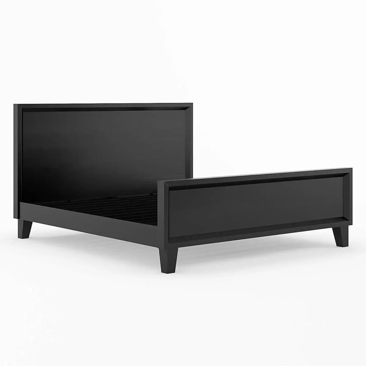 Harleen Solid Wood King Bed