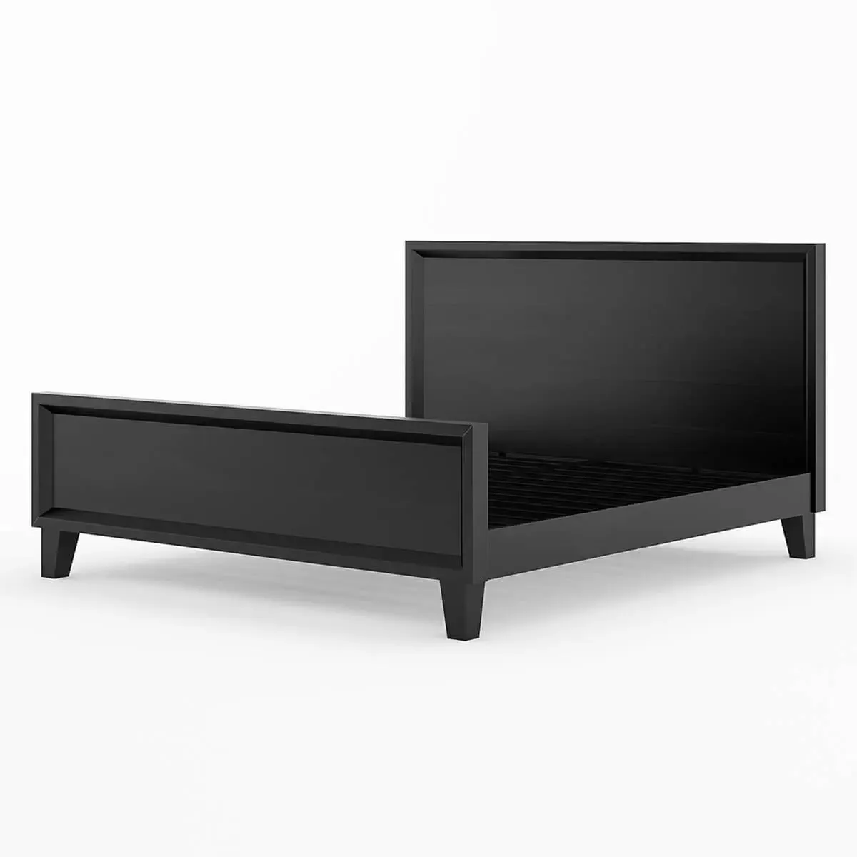 Harleen Solid Wood King Bed