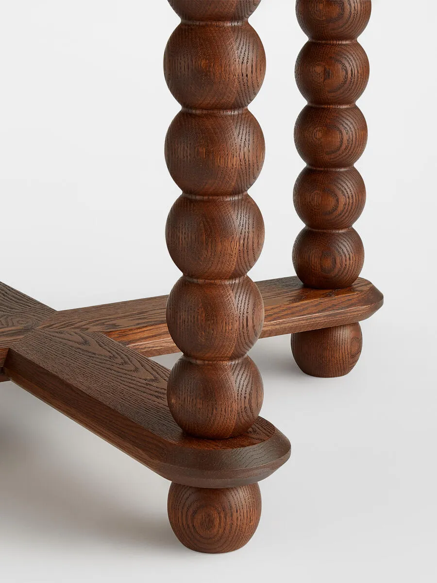 Leema Solid Wood Round Coffee Table