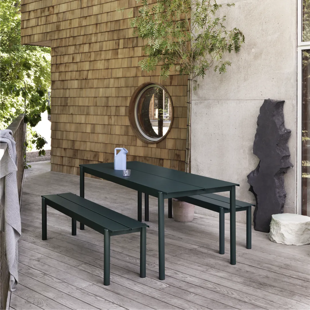 Linear Steel Bench 170 x 34