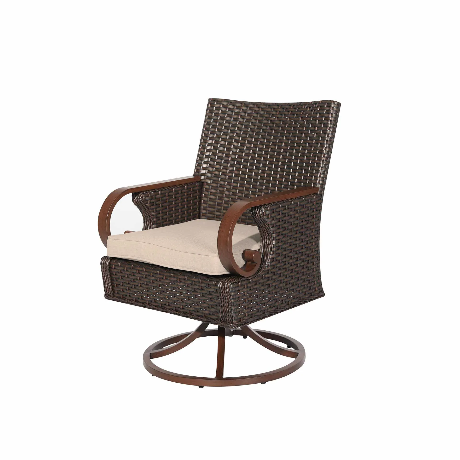Patio Time Brooks 7-piece Wicker Dining Set
