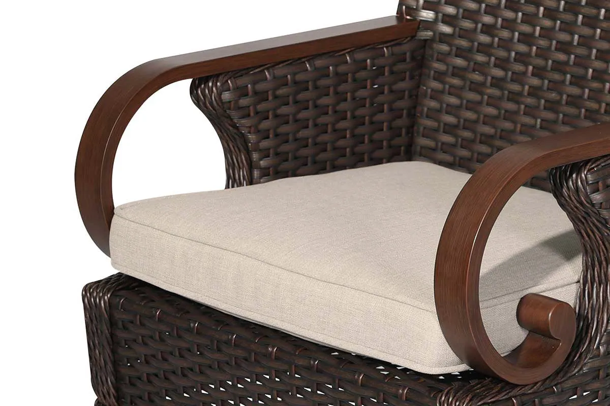 Patio Time Brooks 7-piece Wicker Dining Set