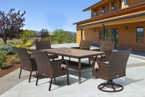 Patio Time Brooks 7-piece Wicker Dining Set