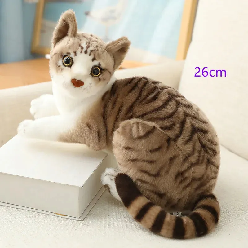 Simulation Siamese Cat Plush Toy