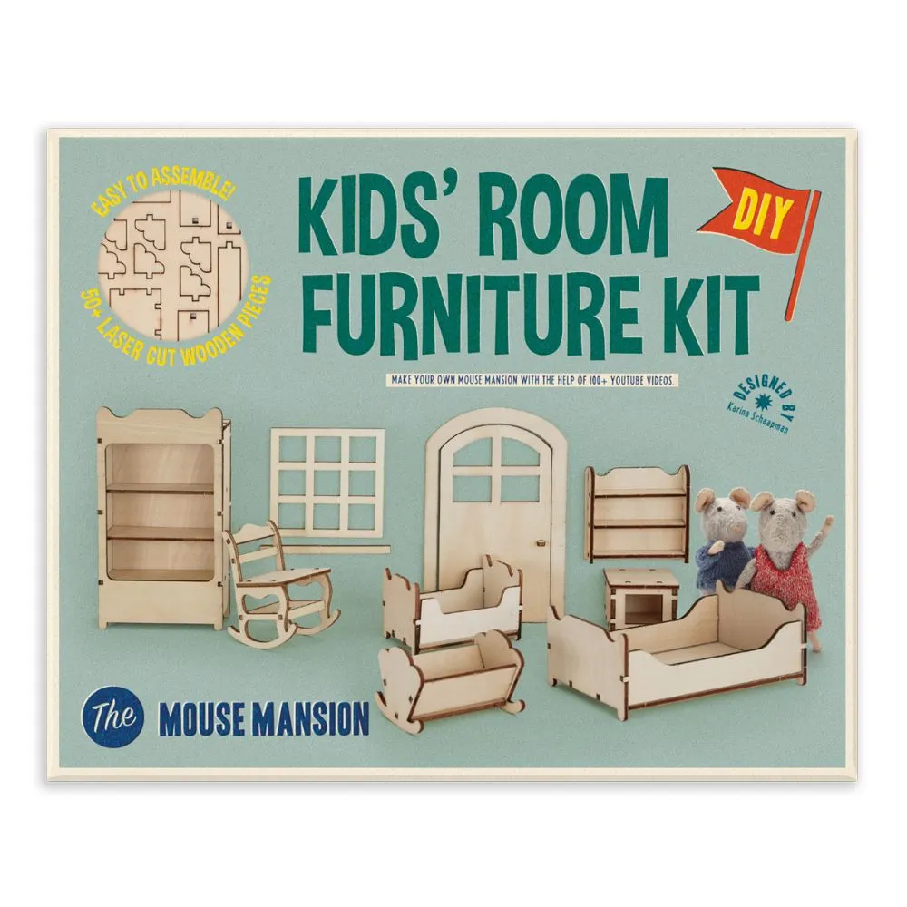The Mouse Mansion Furniture Kit- Kids Room