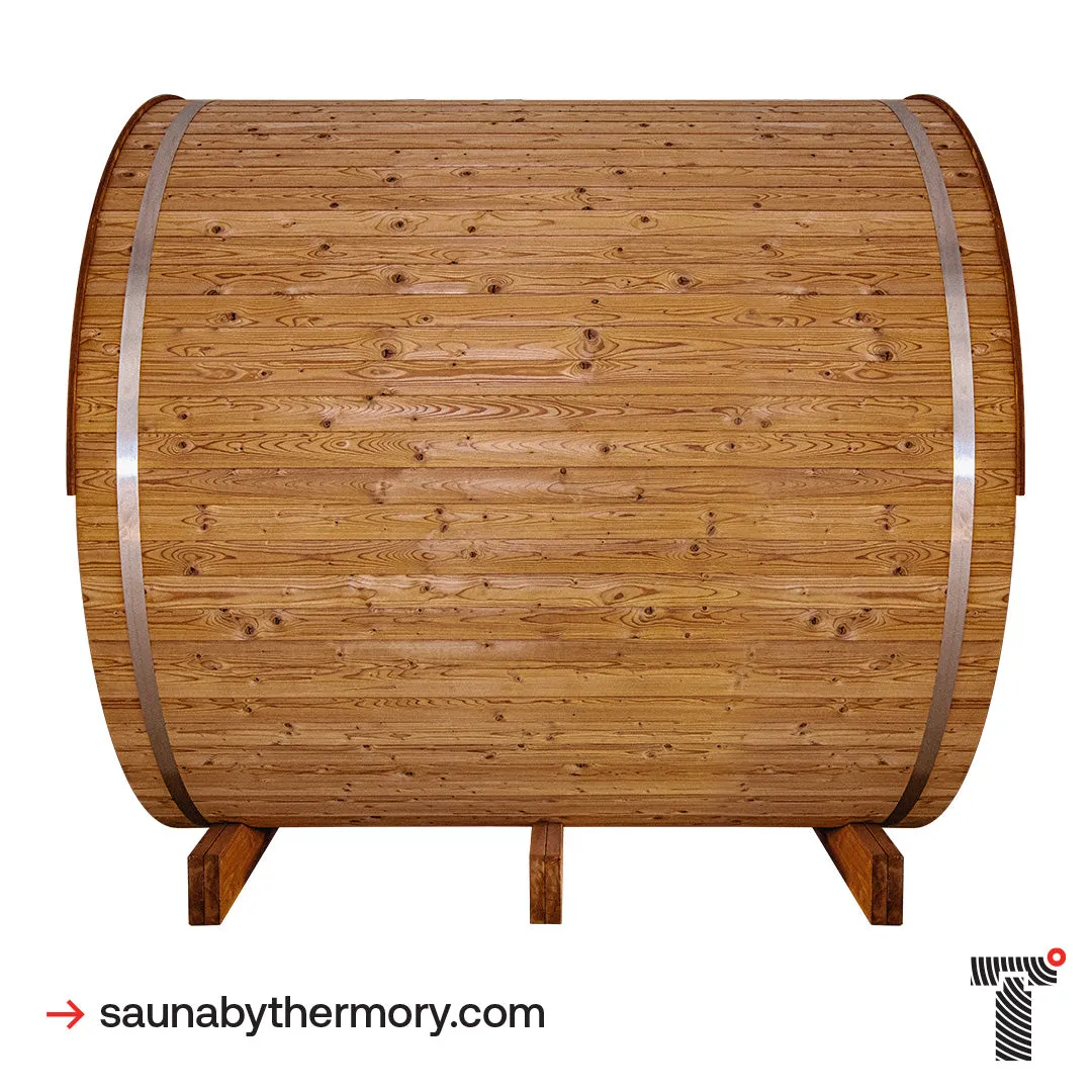 Thermory 6 Person Barrel Sauna No. 63 DIY Kit